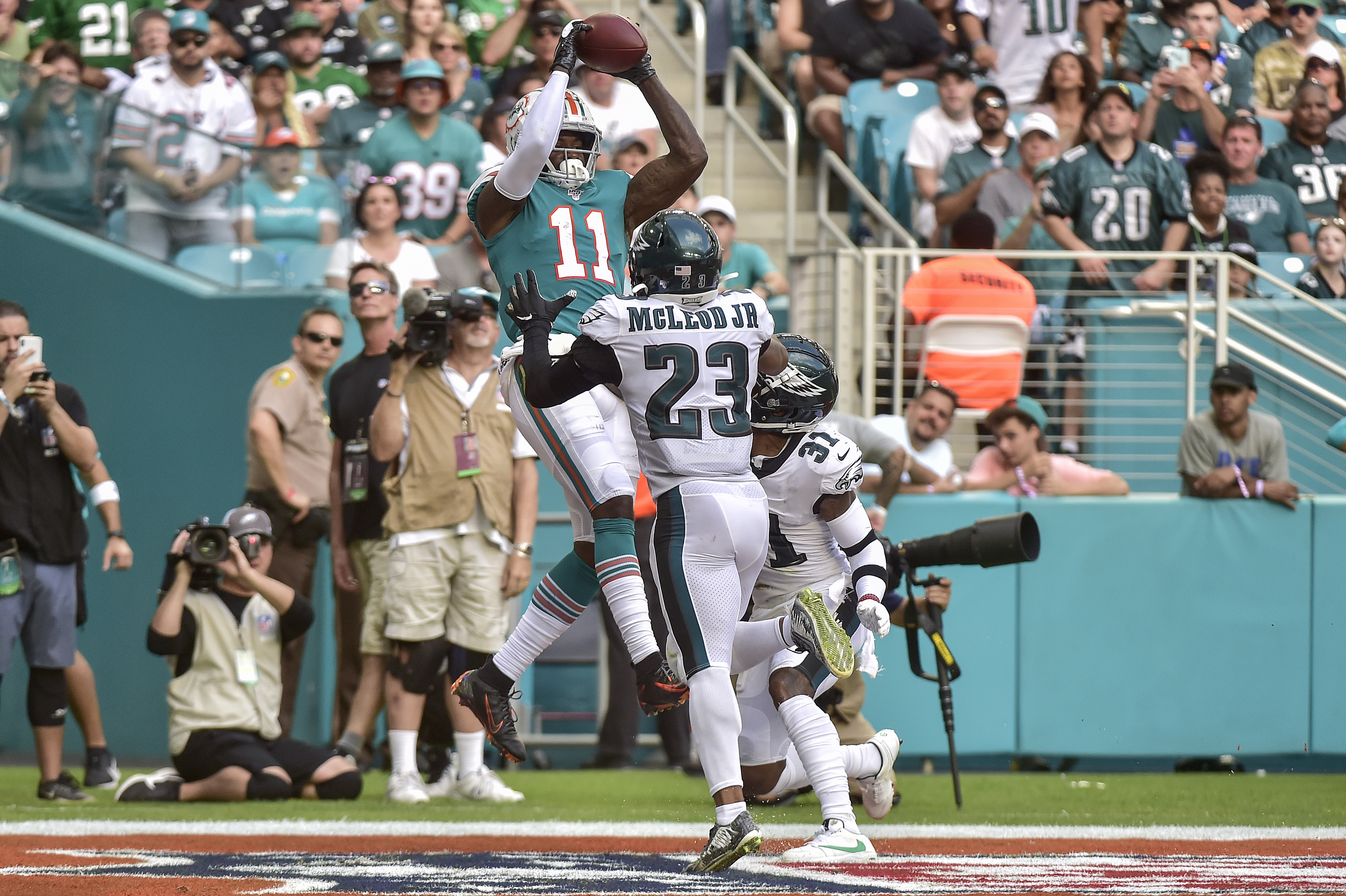 Philadelphia Eagles v&nbsp;Miami Dolphins
