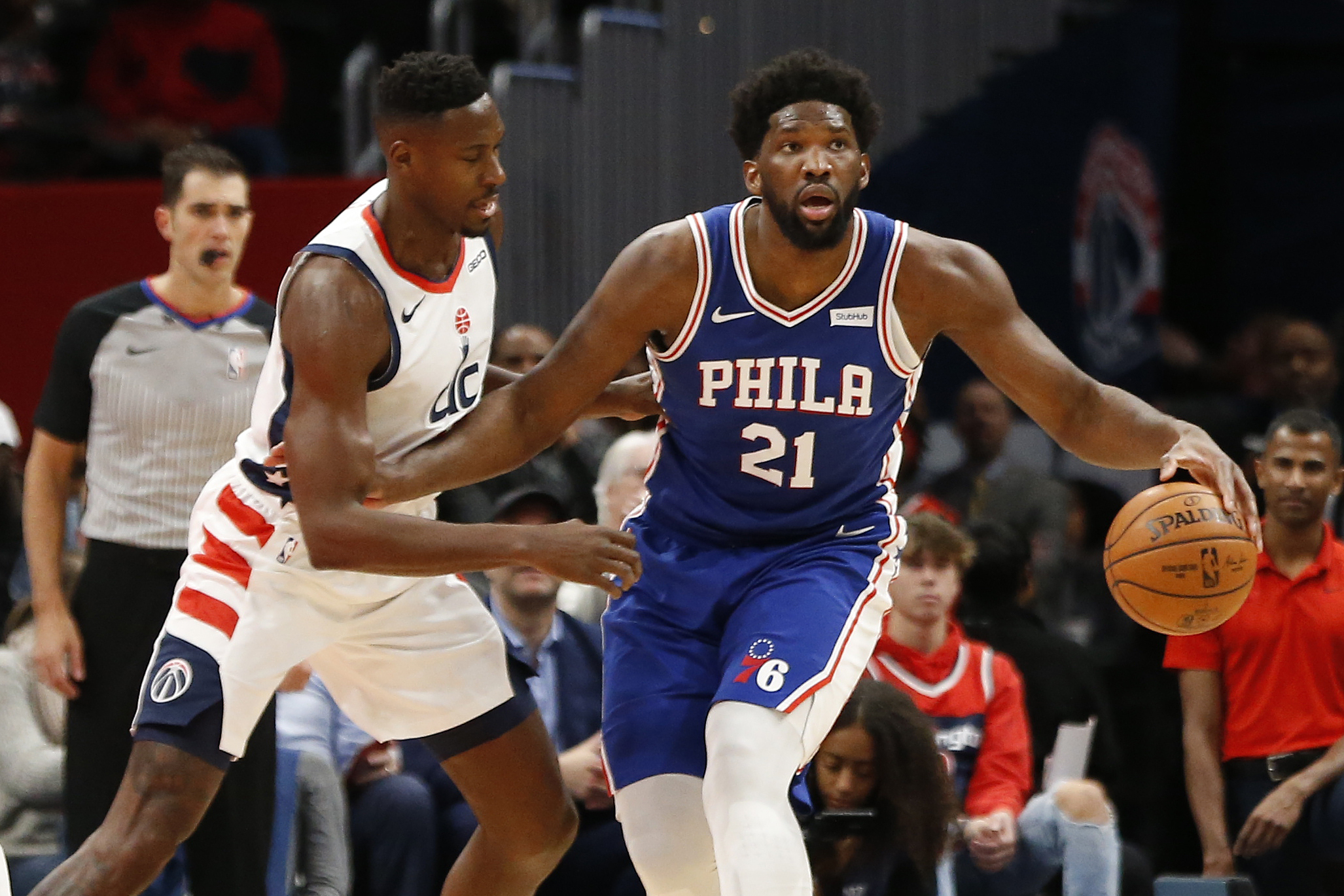 NBA: Philadelphia 76ers at Washington Wizards