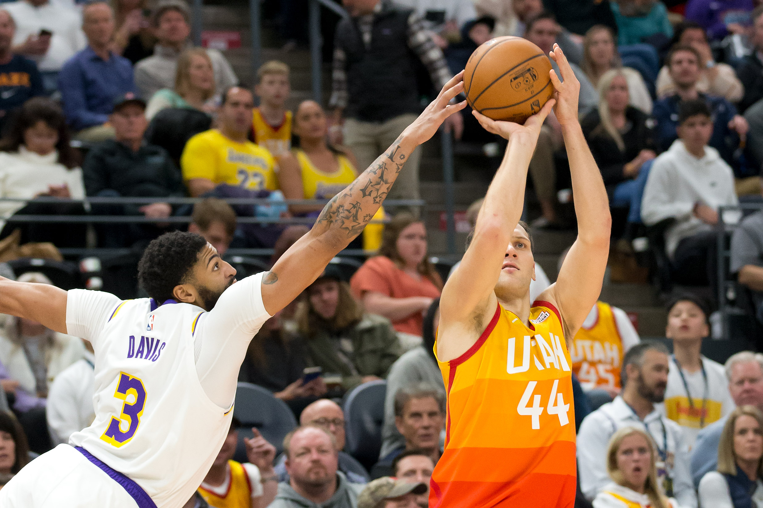 NBA: Los Angeles Lakers at Utah Jazz