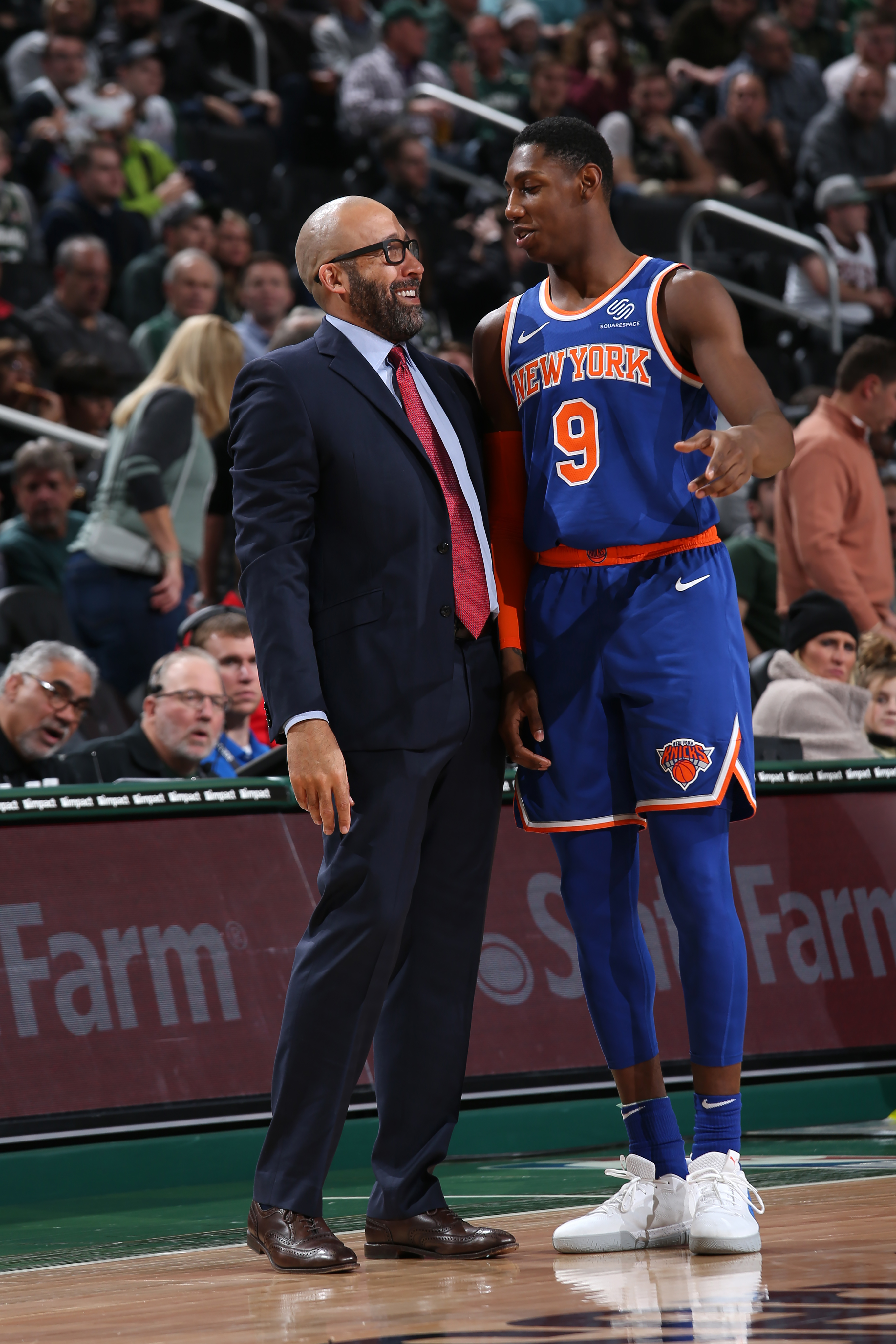 New York Knicks v Milwaukee Bucks