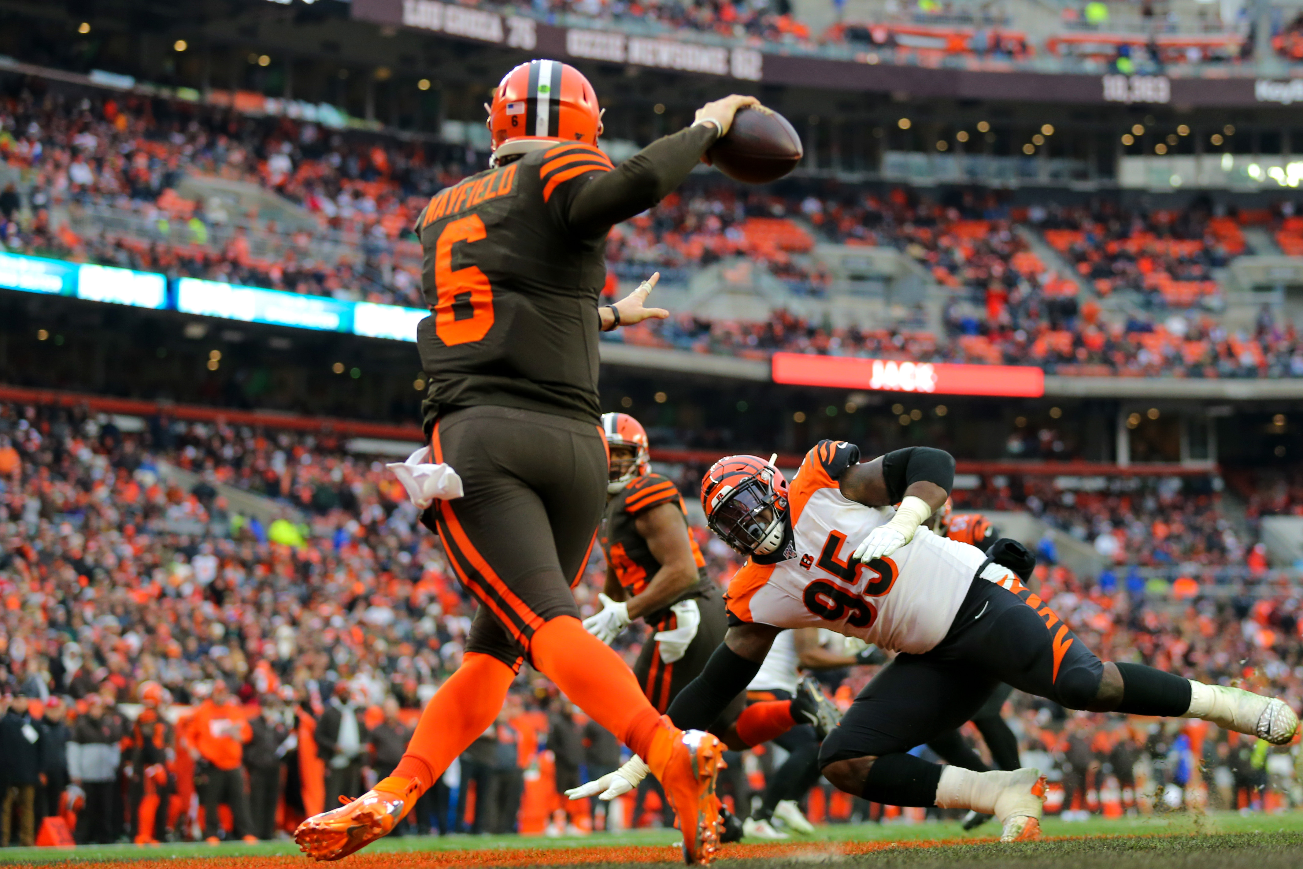NFL: DEC 08 Bengals at Browns