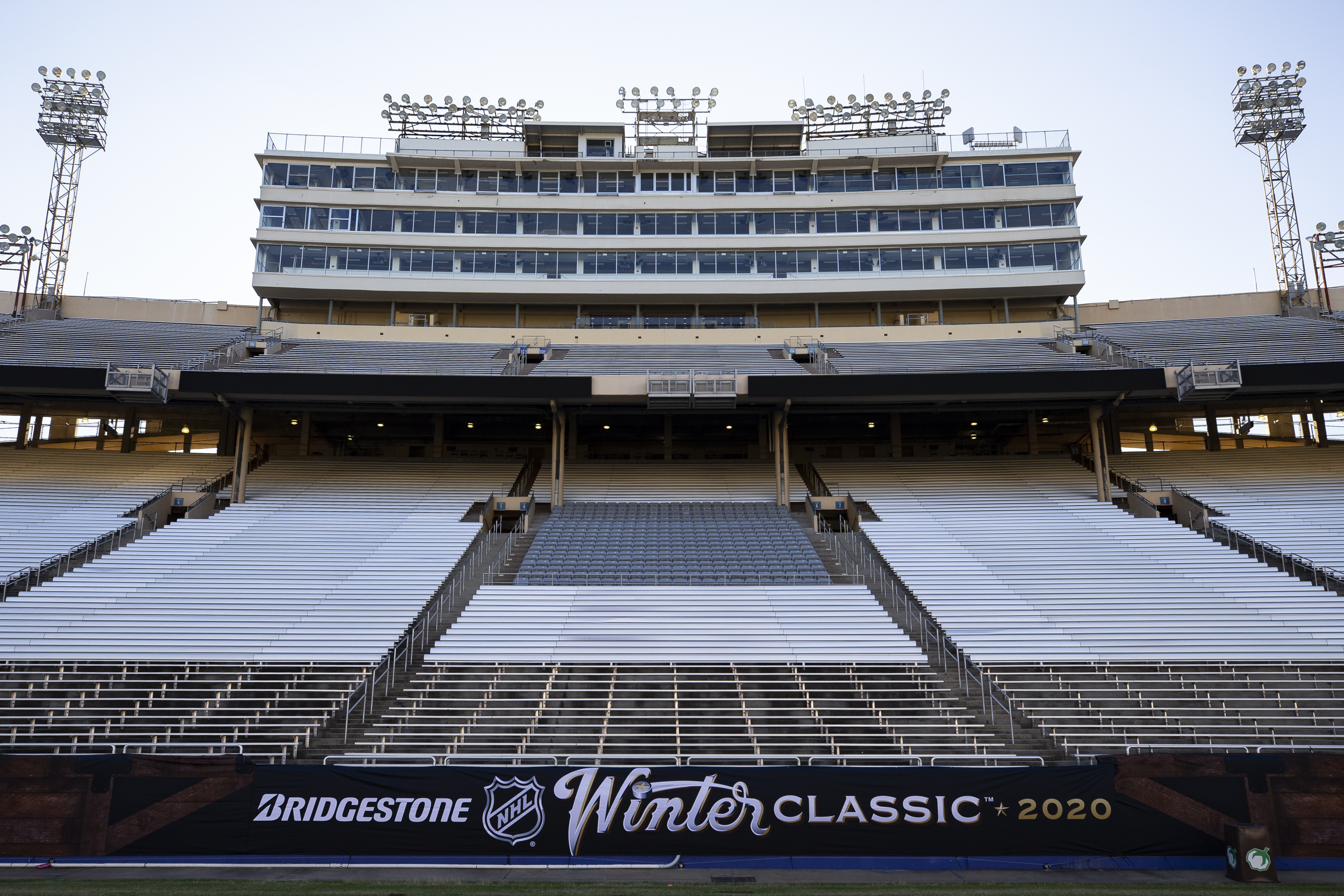 2020 Bridgestone NHL Winter Classic - Rink Build Out