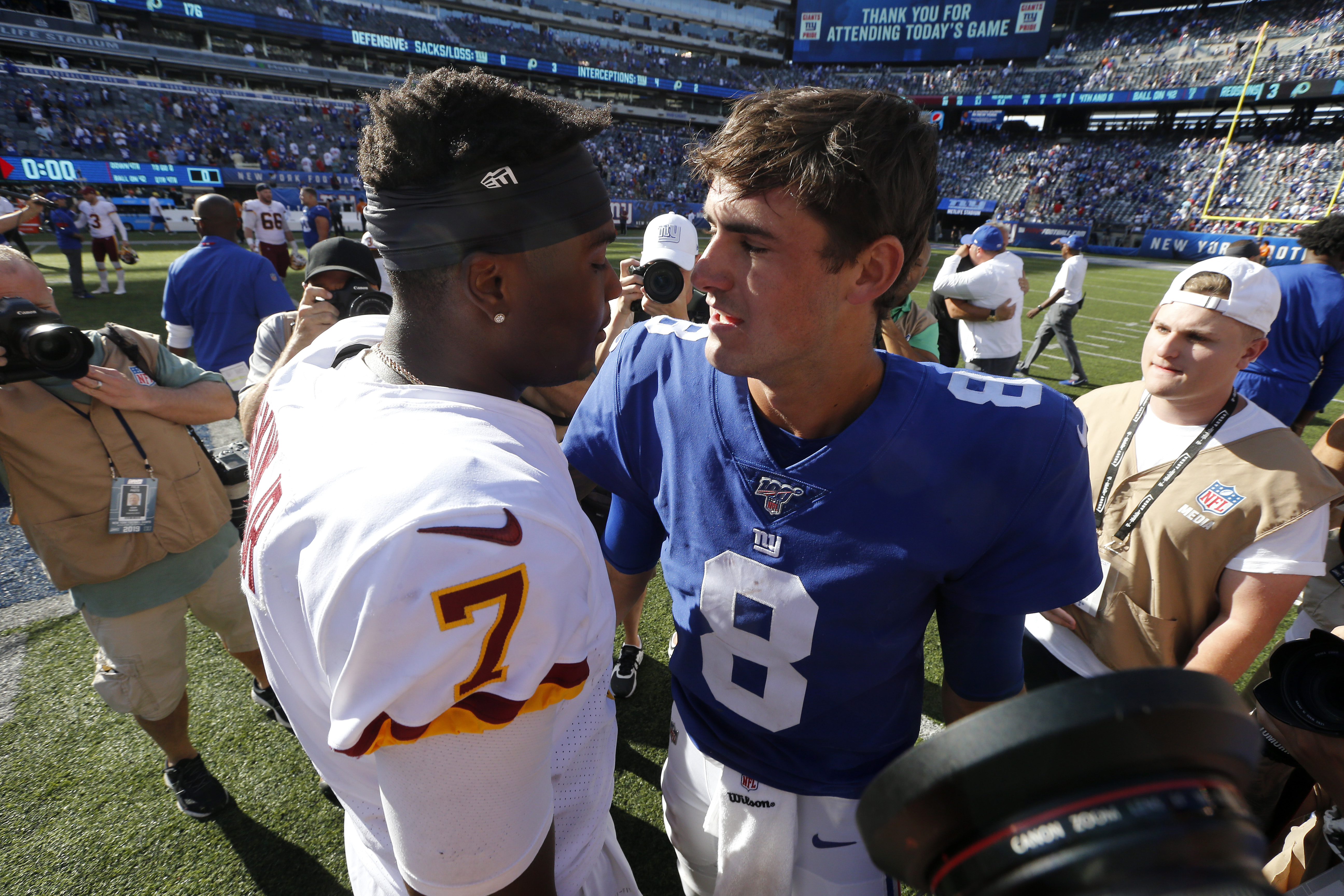 Washington Redskins v&nbsp;New York Giants