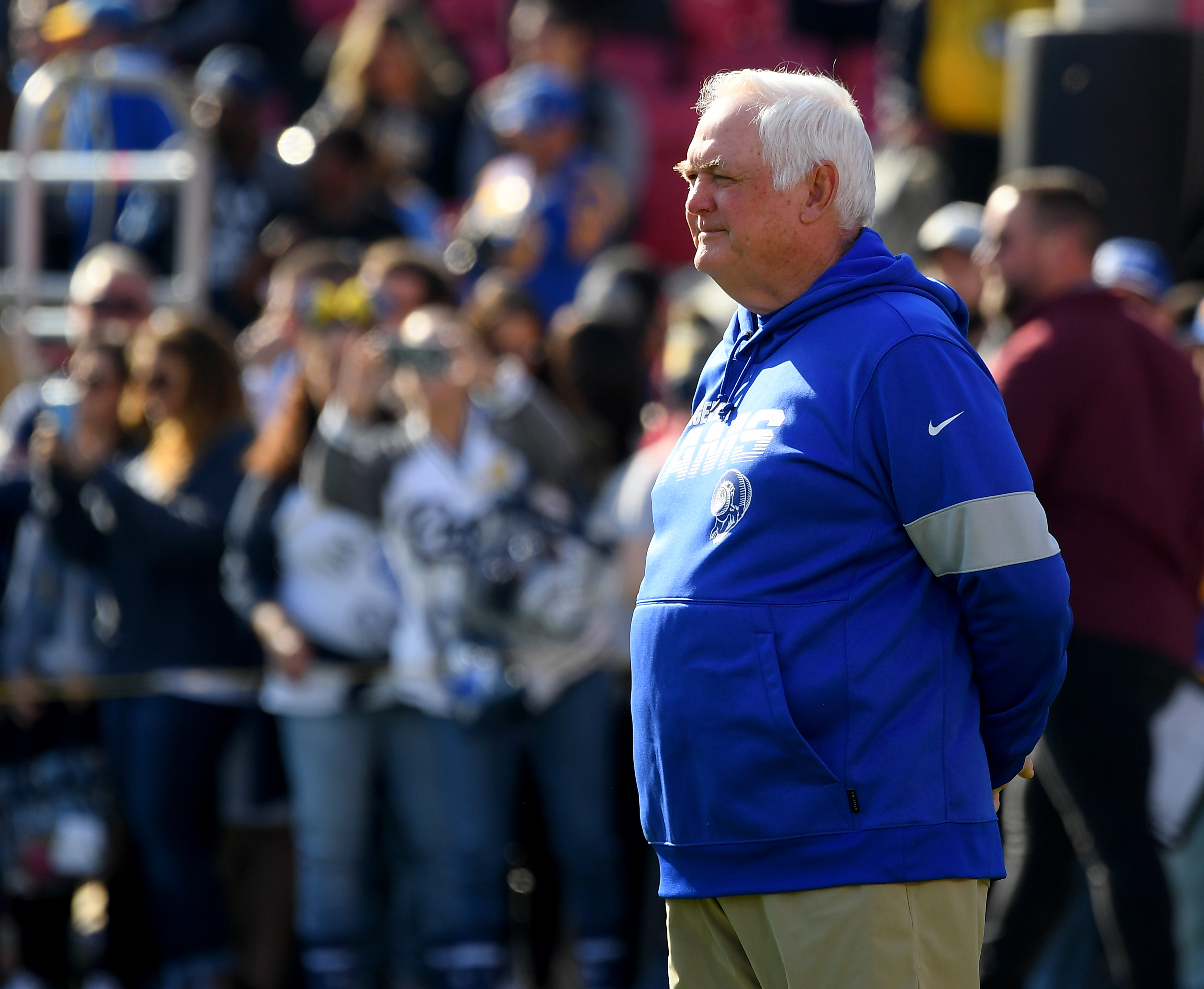 Los Angeles Rams Defensive Coordinator Wade Phillips