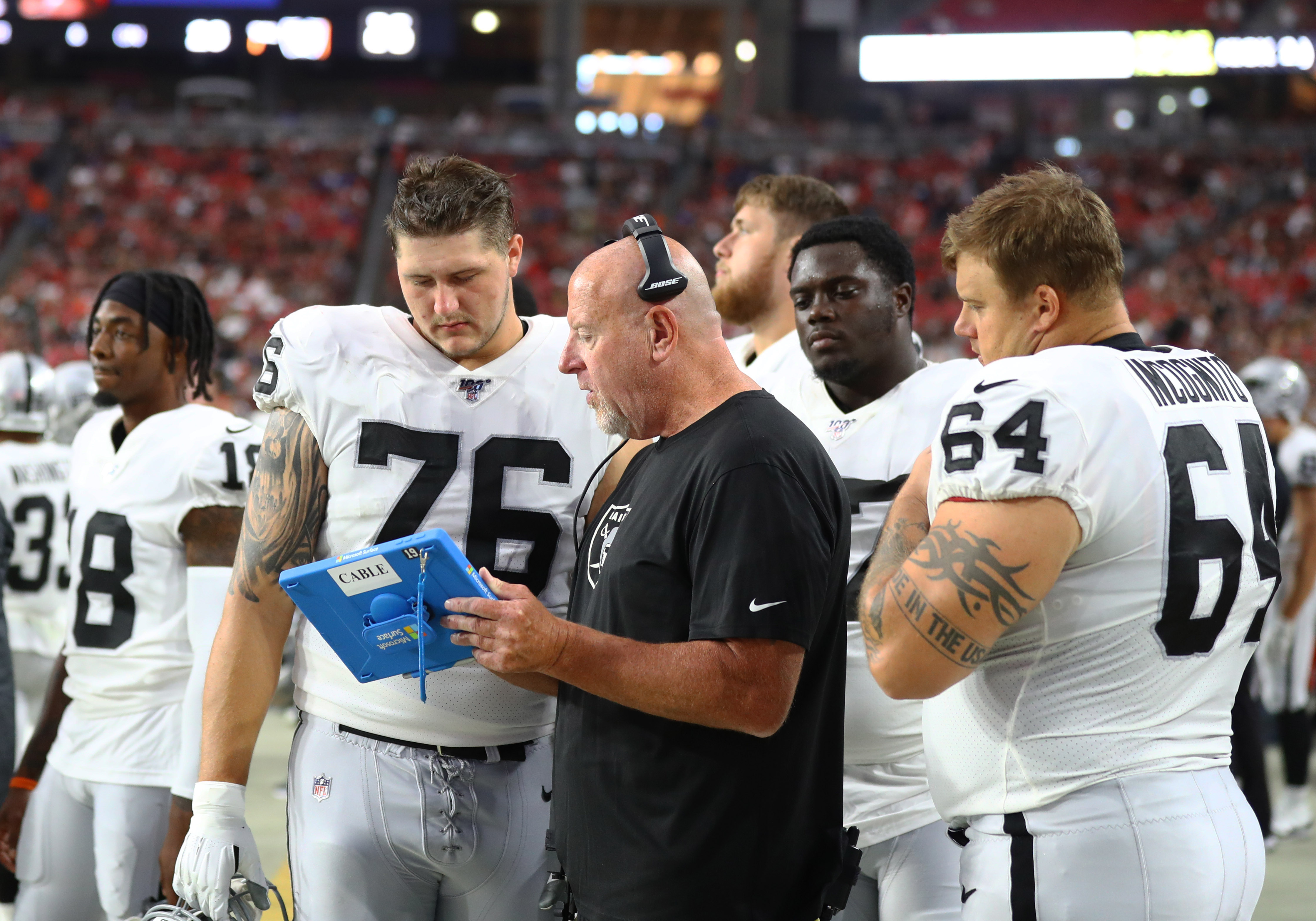 NFL: Preseason-Oakland Raiders at Arizona Cardinals