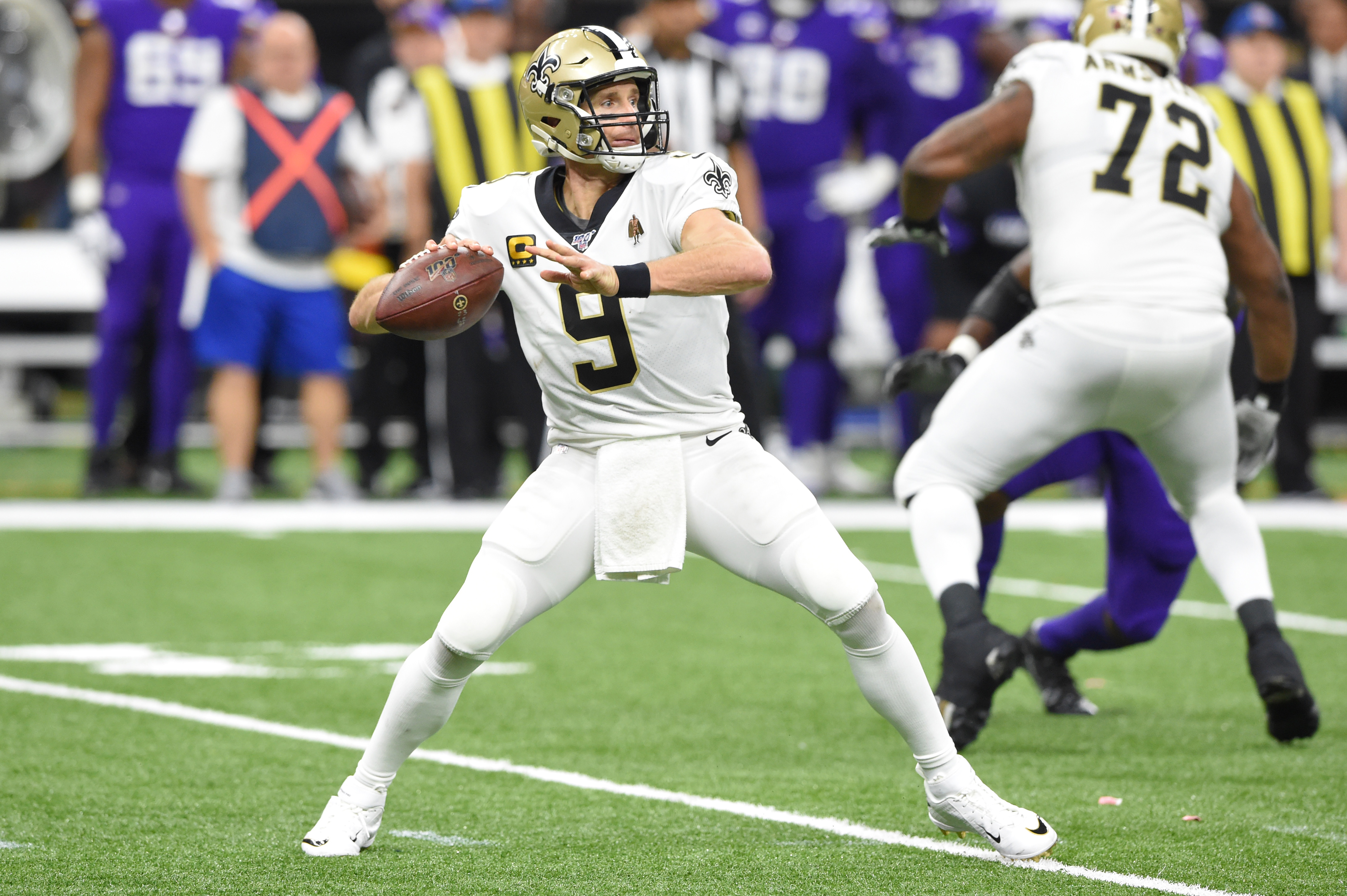 NFL: NFC Wild Card-Minnesota Vikings at New Orleans Saints