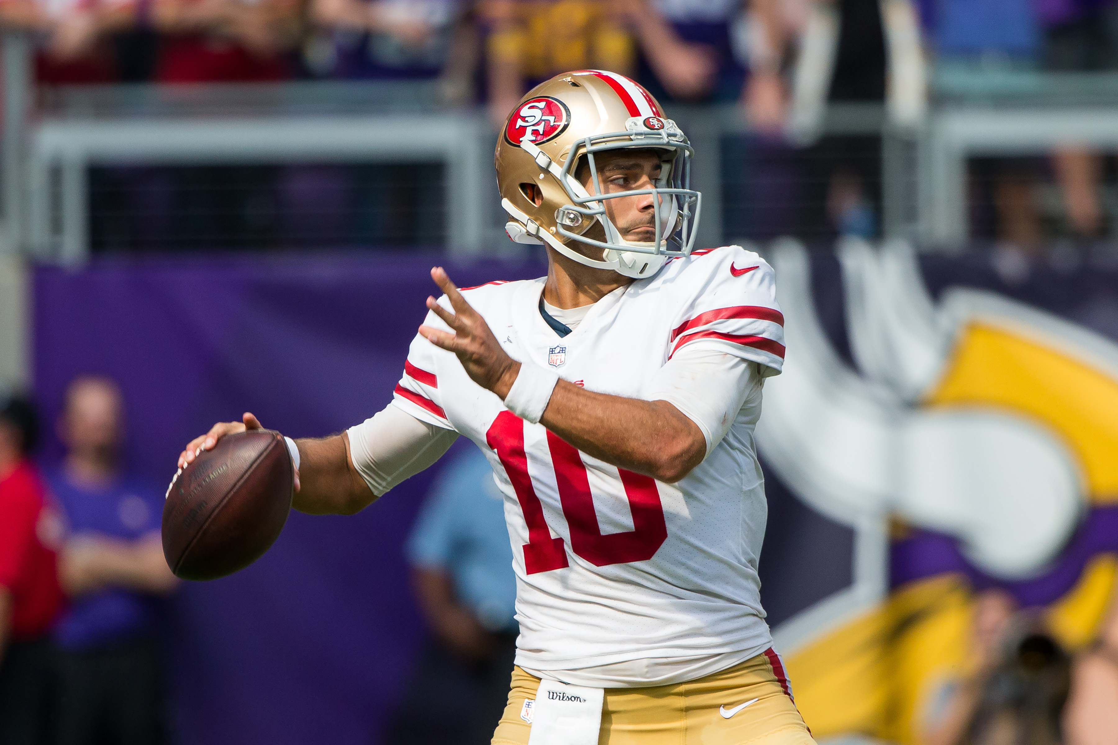 NFL: San Francisco 49ers at Minnesota Vikings