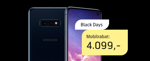 Vild mobilrabat p&aring; Samsung Galaxy S10e