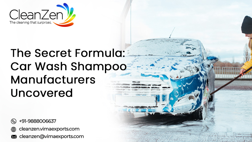 Car Wash Shampoo Manufacturers