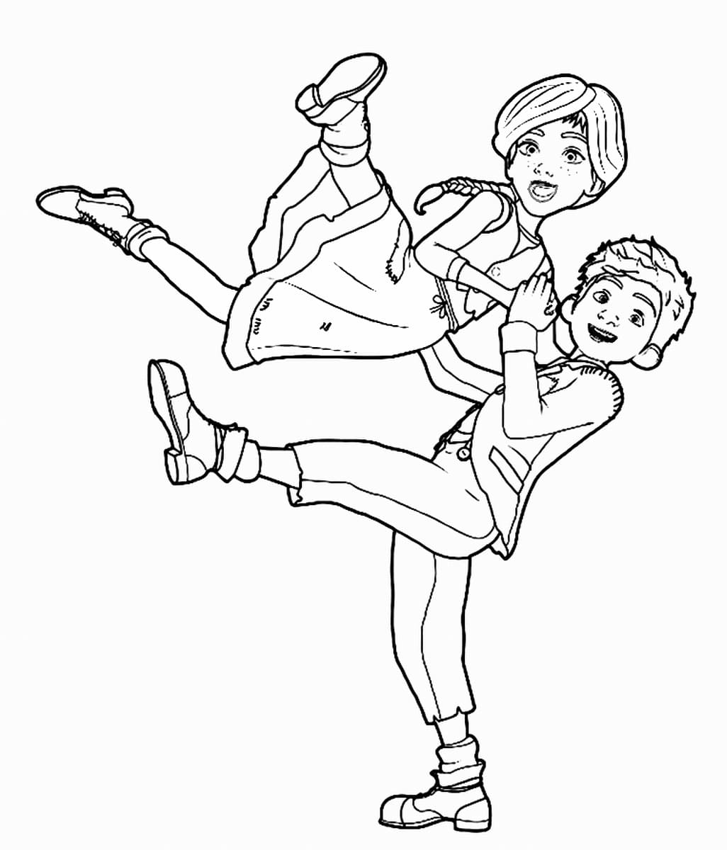 Coloriage Ballerina