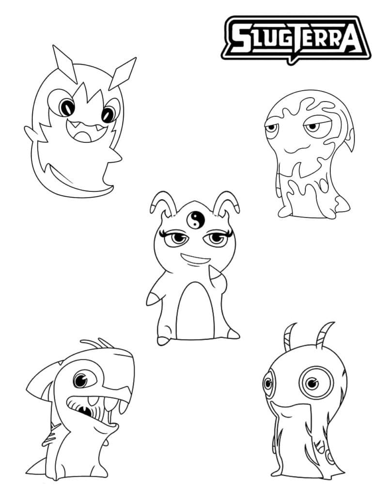 Coloriage Slugterra
