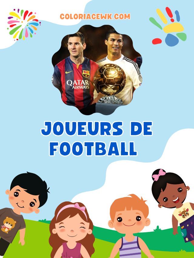 Top 5 coloriage des joueurs de football les plus c&eacute;l&egrave;bres