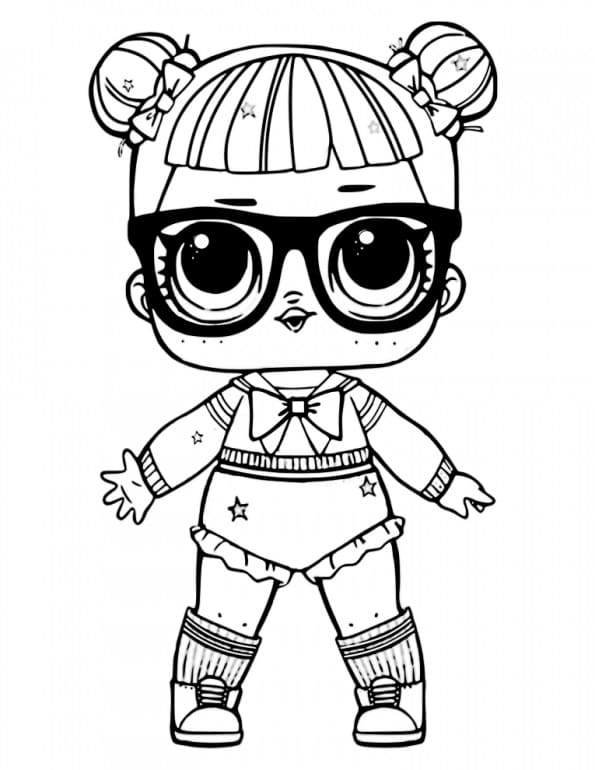 L.O.L. Suprise! Dolls coloring pages