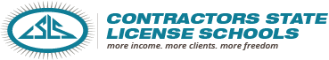 Contractor State Licensing Schools