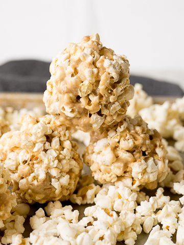 caramel popcorn balls
