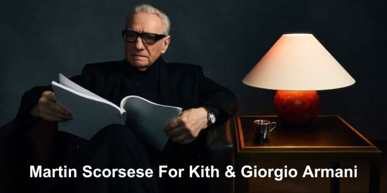 The Cinematic Couture Moment For Giorgio Armani & Kith With Martin Scorsese