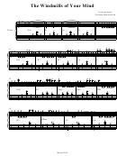 The Windmills Of Your Mind Piano Sheet Music