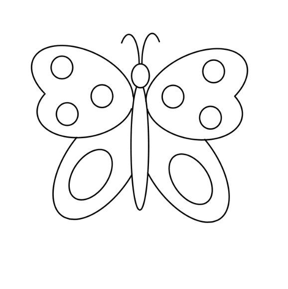 C&aacute;ch vẽ con bướm