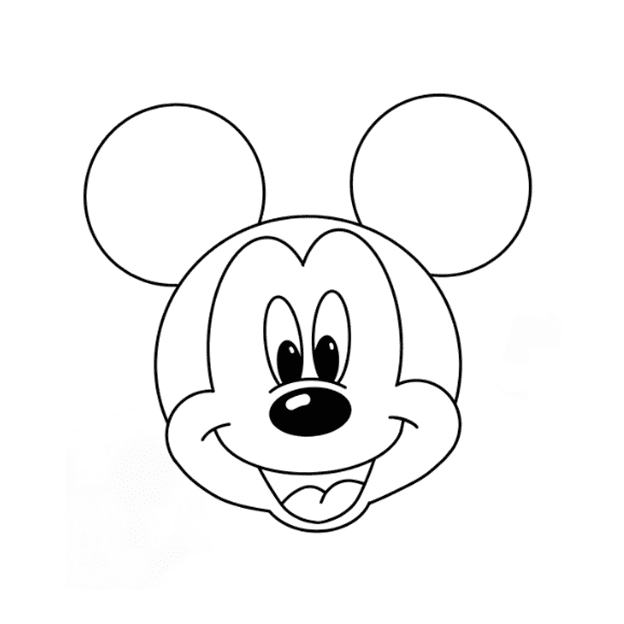 C&aacute;ch vẽ chuột Mickey