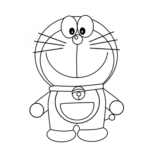 C&aacute;ch vẽ Doraemon