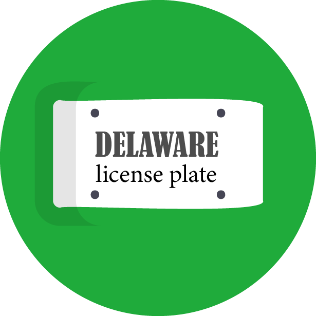 Delaware License Plates