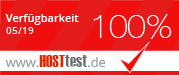 Ausgezeichnet mit 100% Verfügbarkeit