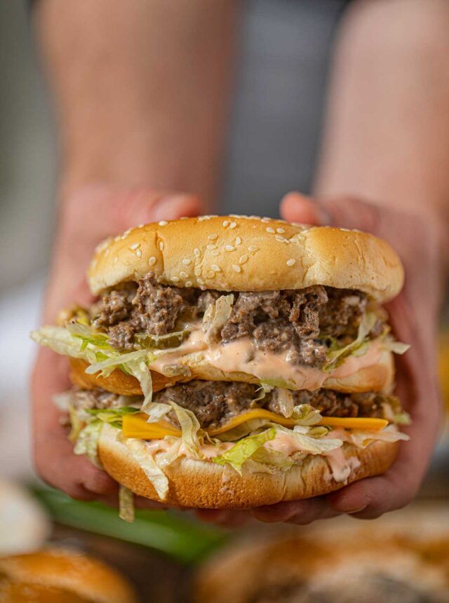 Double Decker Big Mac Sloppy Joes