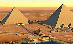Egyptian Pyramids and Temples