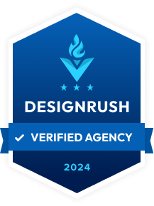 DesignRush 2024 Verified Agency Badge