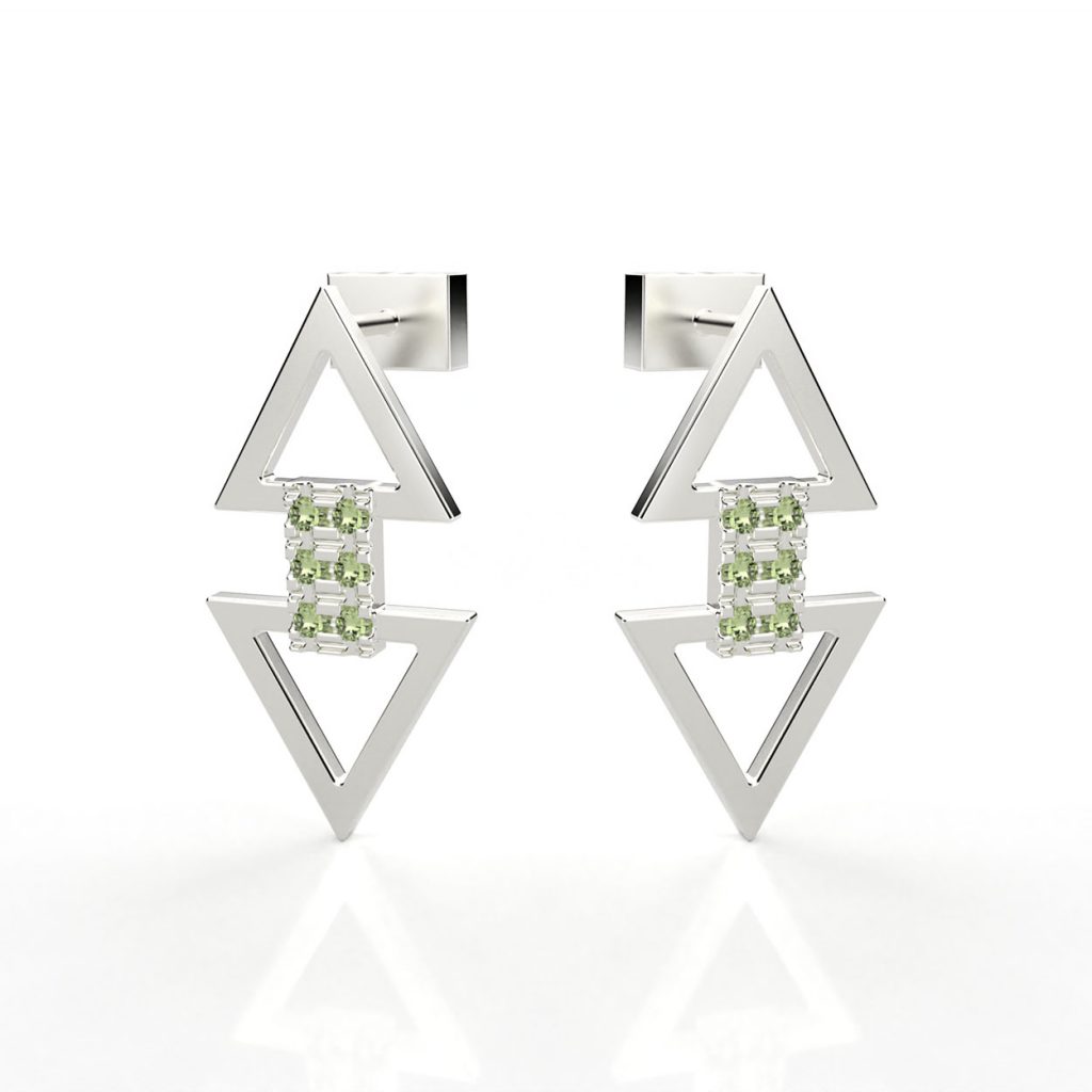 comprar aretes de plata Tria-2