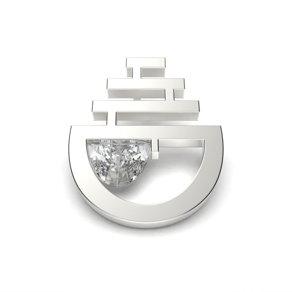 comprar aretes de plata saxo luna