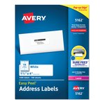 Avery Easy Peel White Address Labels w/ Sure Feed Technology