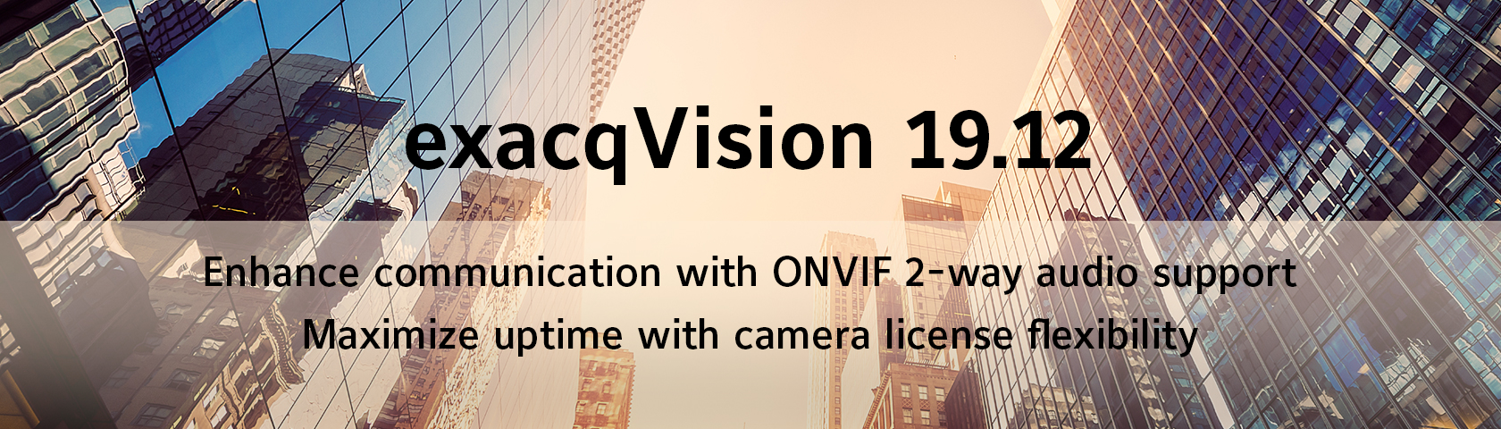 exacqVision 19.12