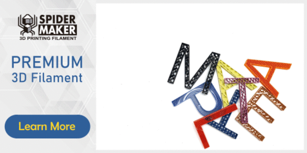 AD &bull; SpiderMaker &bull; Buy online 3D Premium Matte PLA Filament