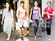 Varun Dhawan, Sara Ali Khan, Mira Kapoor and Genelia D&rsquo;Souza clicked in the city
