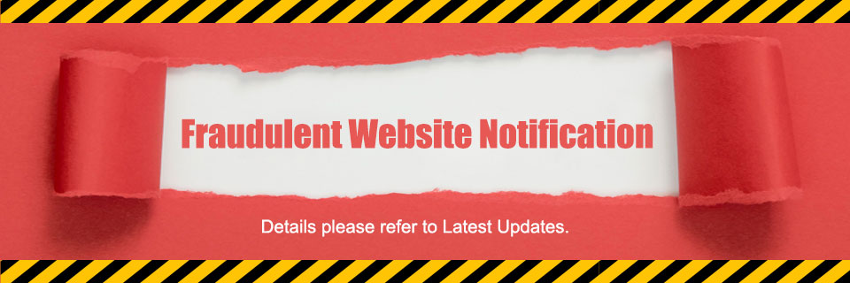 Fraudulent Website Notification
