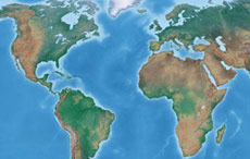 Physical World maps