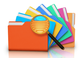 colored file folders