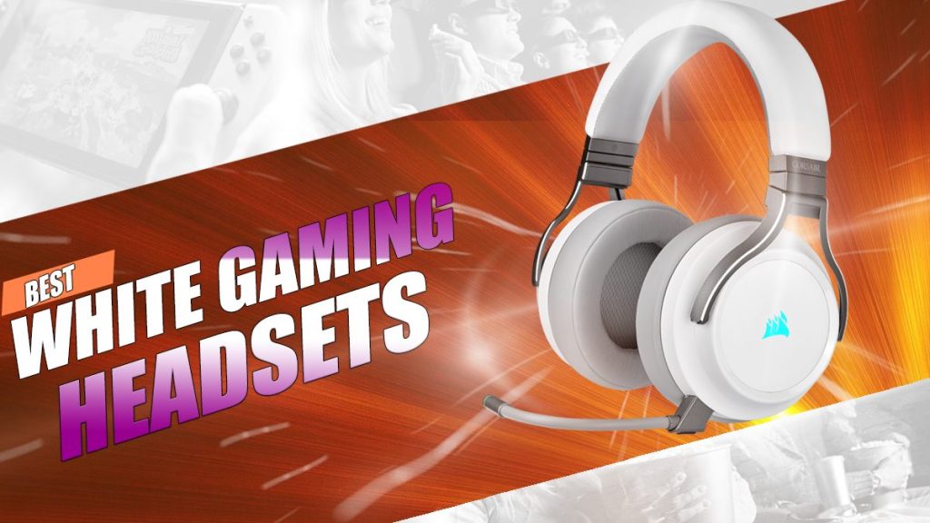White Gaming Headphone