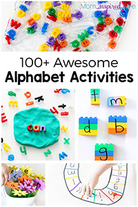 100 ALPHABET ACTIVITIES FOR KIDS