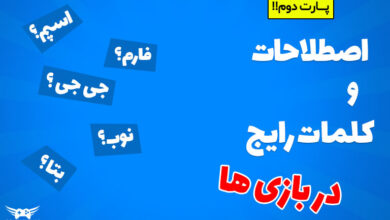عکس از 30 مورد از کلمات و اصطلاحات رایج در بازی ها | پارت دوم