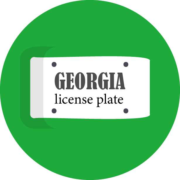 Georgia License Plates