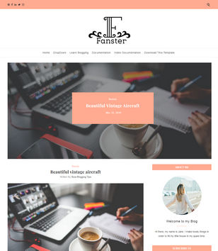 Fanster Blogger Templates