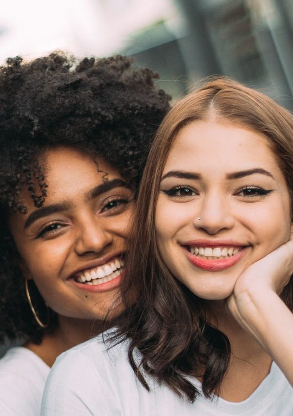 two women