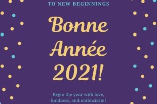 Bonne Ann&eacute;e 2021 Fonds D'&eacute;cran