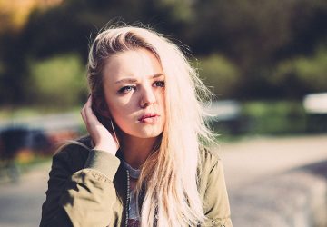 unhappy woman