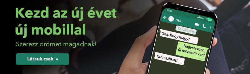 Kezd az &uacute;j &eacute;vet &uacute;j mobillal