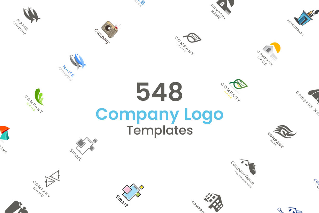 Business Logo Templates - vector graphics in a pack from GraphicMama