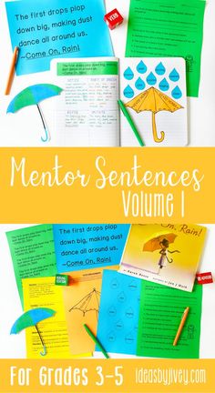 Mentor sentences are the perfect way to teach grammar and author's craft through examples of excellent sentences from your favorite read-aloud books! This bundle is just what you need to implement mentor sentences in your classroom all year! Each of the 40 lessons includes the teacher sentence page, the student sentence page, a lesson plan page with possibilities for all 4 days, and a quiz aligned with CCSS with answer key. #mentortexts #mentorsentences #3rdgrade #4thgrade #5thgrade