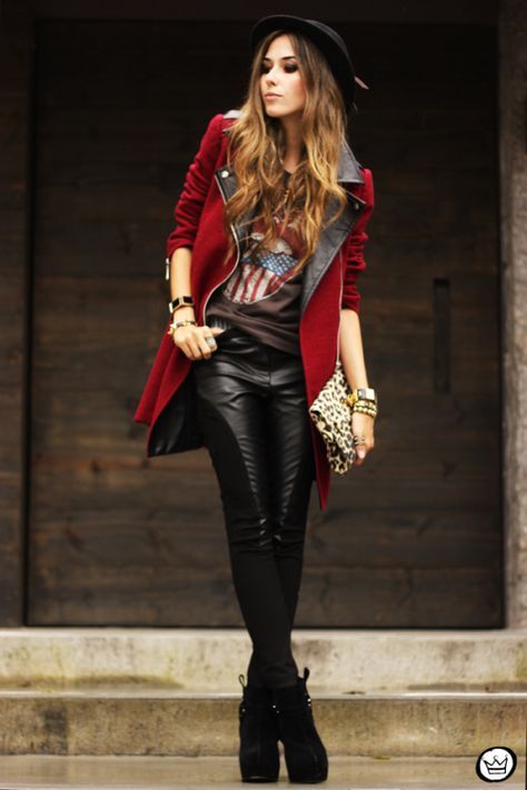 Trendy fashion style edgy punk rocker chic Ideas